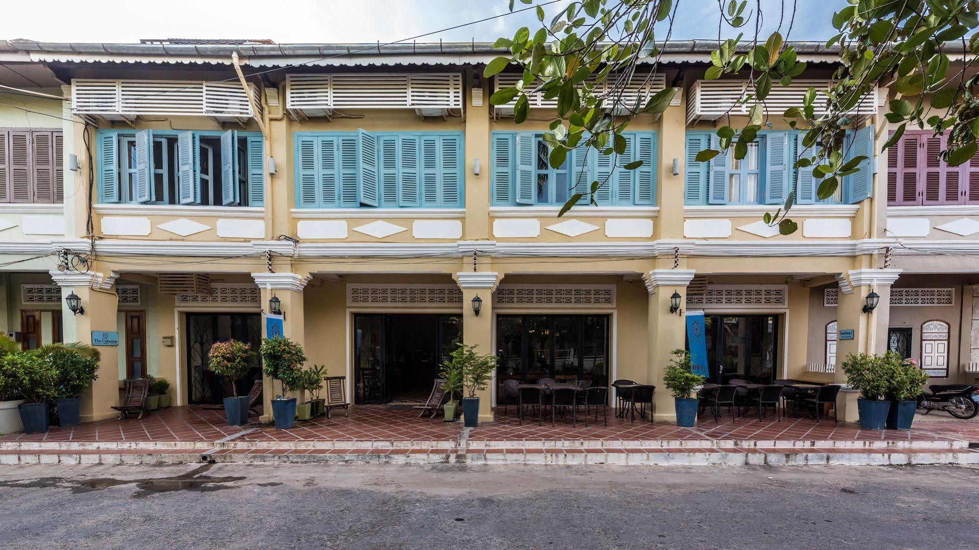 Hotel The Columns Kampot Exterior foto