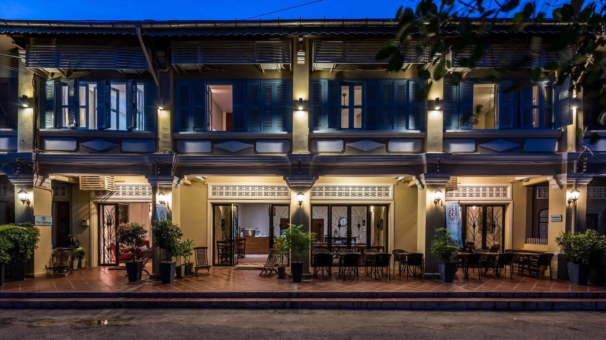 Hotel The Columns Kampot Exterior foto